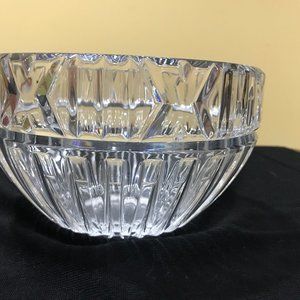 Tiffany & Co. Crystal Atlas Roman Numeral Bowl